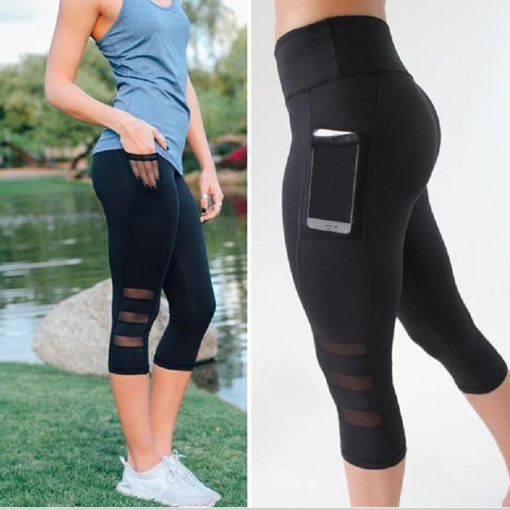 Skinny Mesh yoga Pants